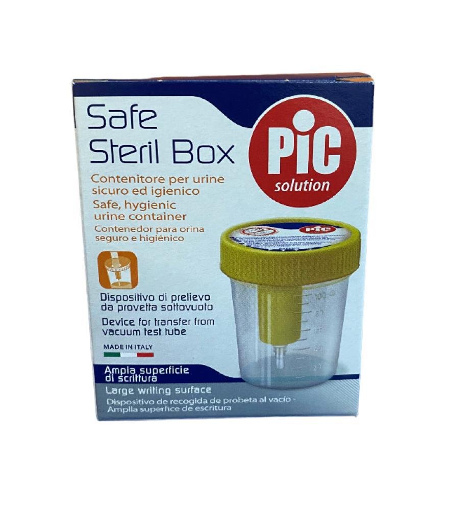 Contenitore per Urine Safe Steril Box 100ml - Chateau Medical